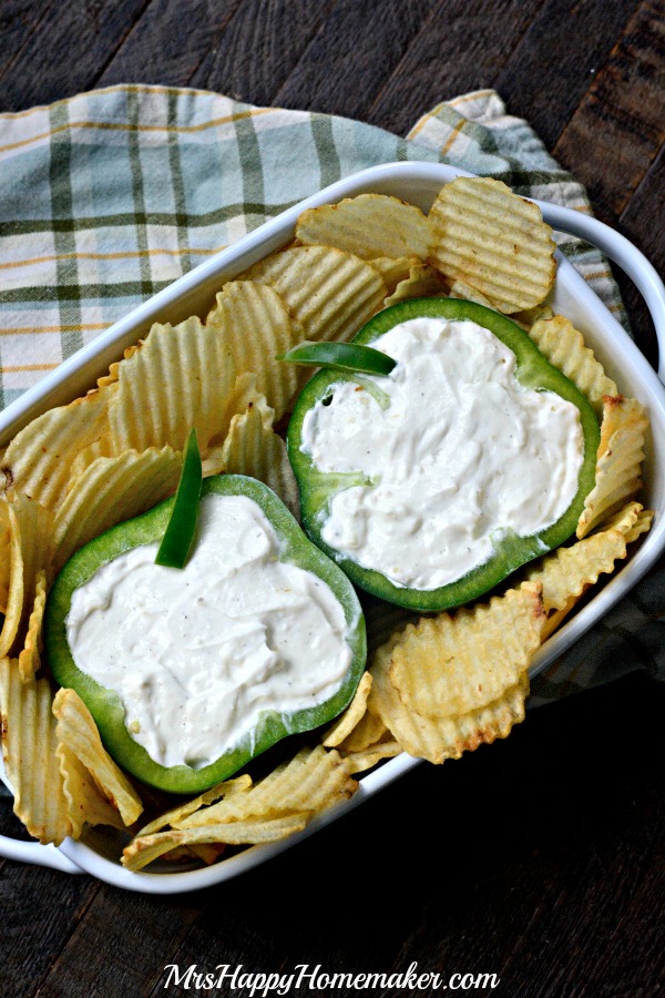 Easy Peasy Shamrock Dip - perfect for Saint Patrick's Day!