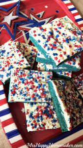 4th of July Cookie Bars