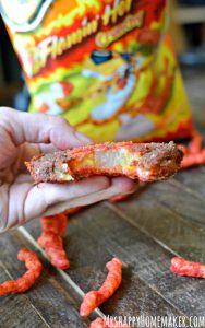 Hot Cheetos Fried Green Tomatoes