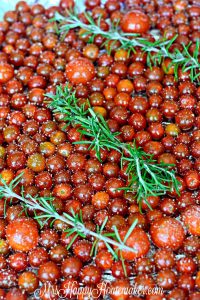 Roasting and Preserving Cherry Tomatoes