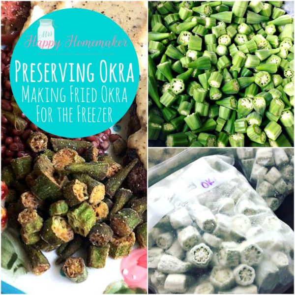 How to Preserve Okra Making Fried Okra for the Freezer