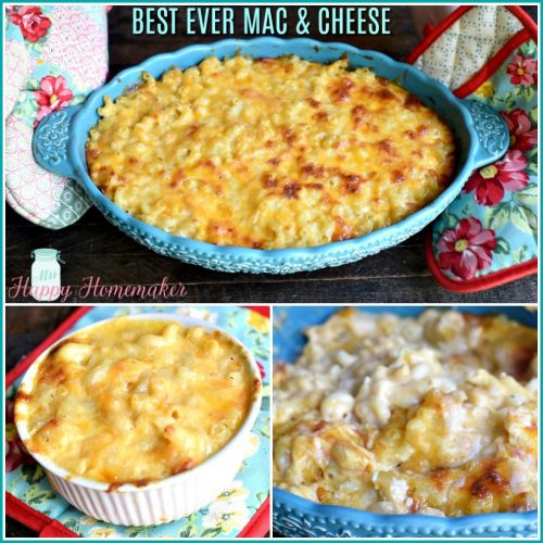 BEST EVER MAC N CHEESE - After 10+ years of holding onto this recipe, I'm finally sharing it! | MrsHappyHomemaker.com @mrshappyhomemaker