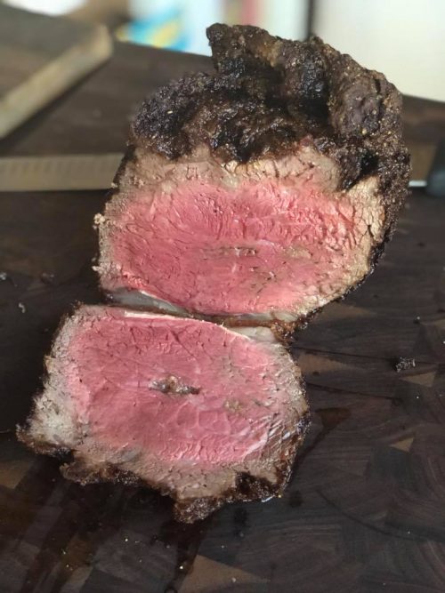 Deep Fried Prime Rib - its all about that crust!! | MrsHappyHomemaker.com