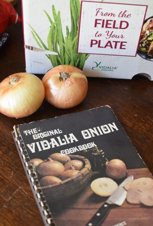 Vidalia onions and Vidalia onion cookbook
