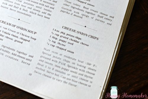 Vidalia Onion Potato Chip Nachos recipe in a cookbook