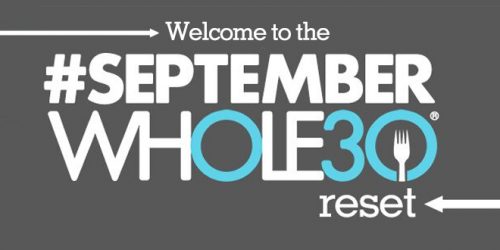 September whole30 reset