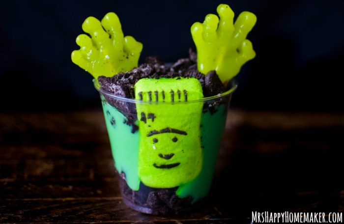 'Rising Dead' Zombie Pudding Cups