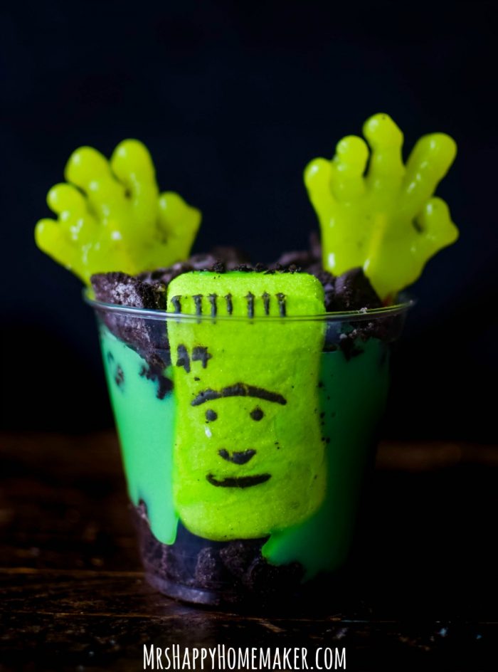 'Rising Dead' Zombie Pudding Cups
