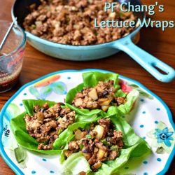 Whole30|Paleo Copycat PF Chang's Lettuce Wraps | MrsHappyHomemaker.com @mrshappyhomemaker