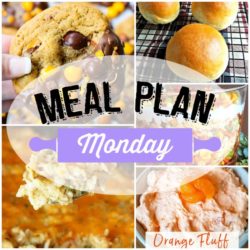 meal plan Monday collage
