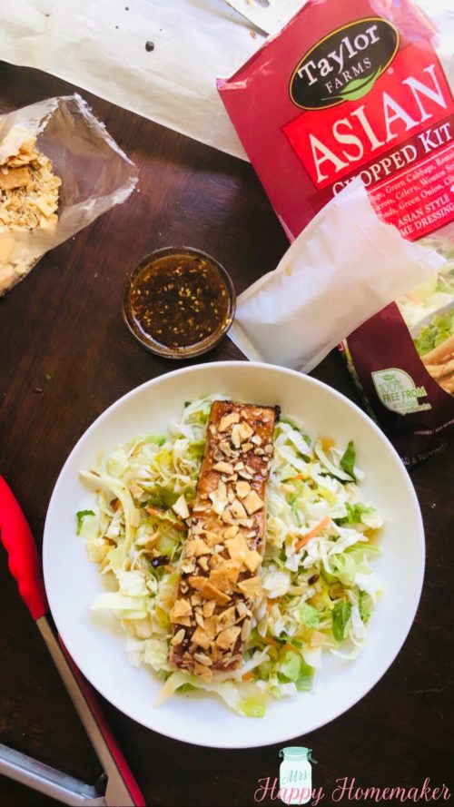 Quick and Easy Asian Salmon Salad