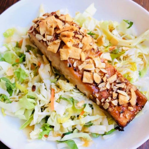 Quick and Easy Asian Salmon Salad