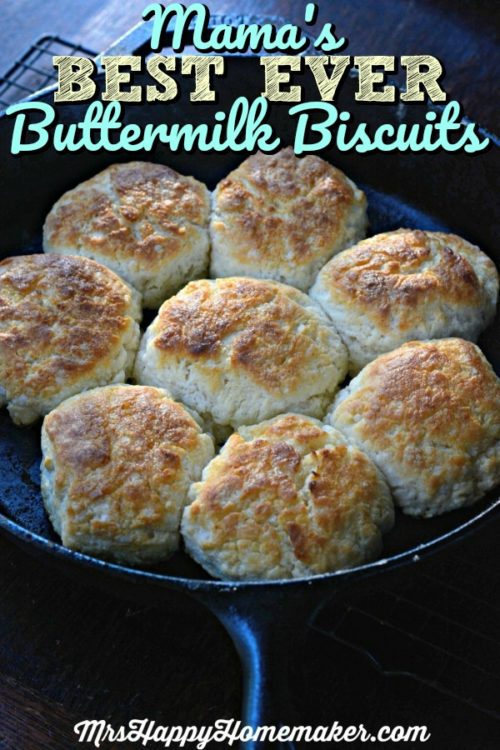 mama's best ever buttermilk biscuits
