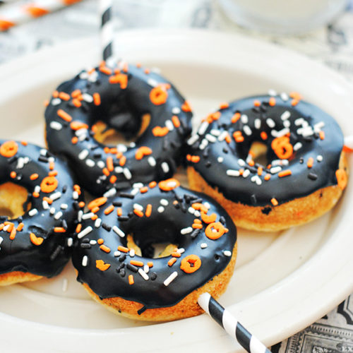 Halloween Funfetti Donut