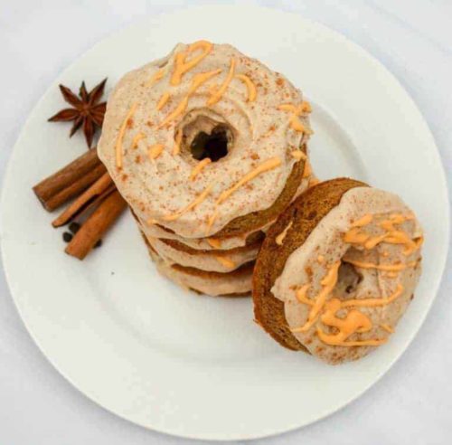 pumpkin cinnamon donuts