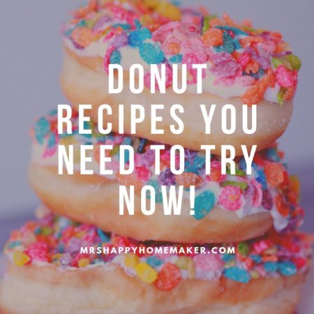 donut recipes you need to try now