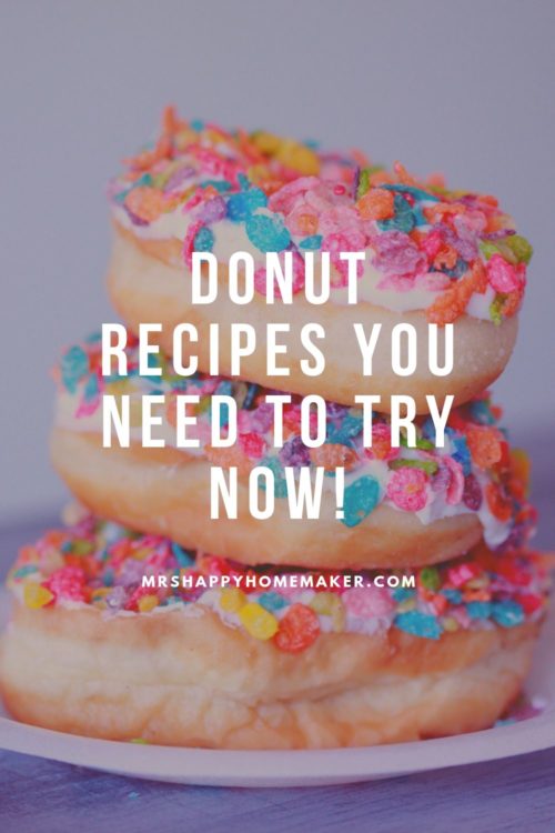 donut recipes you need to try now