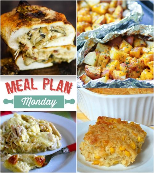 Meal Plan Monday collage