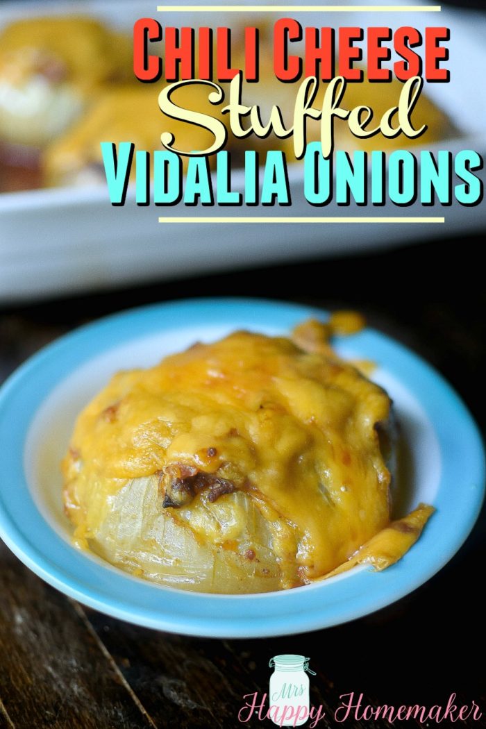 Chili Cheese Stuffed Vidalia Onions 