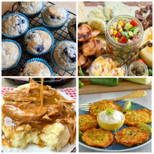 meal plan Monday featured recipe collage