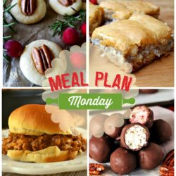 Meal Plan Monday collage of 4 meal ideas