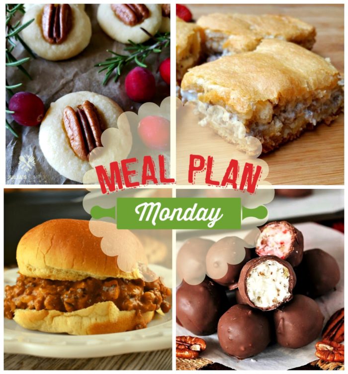 Meal Plan Monday collage of 4 meal ideas