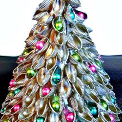 Elbow Pasta Christmas Tree