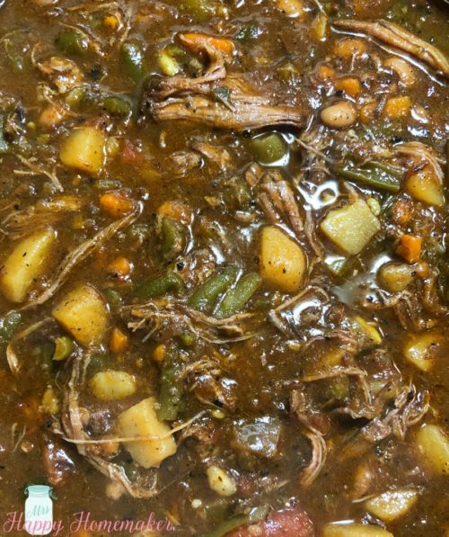 The Best Vegetable Beef Soup