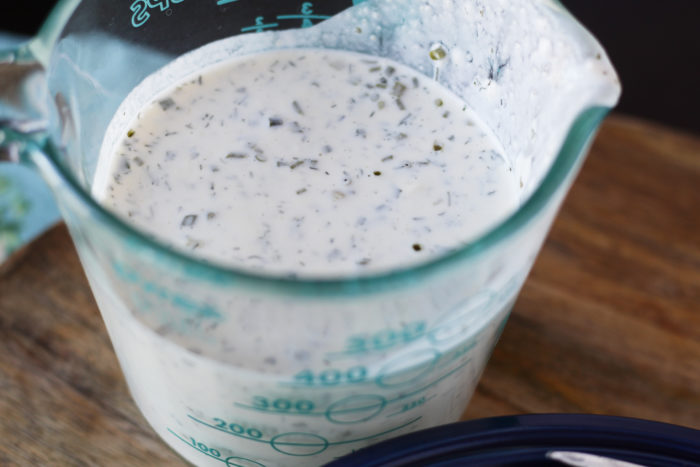 Simple Homemade Ranch Dressing