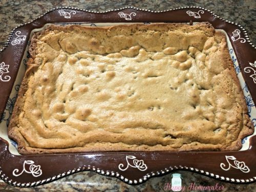 'Sad' Cake in a rectangle pan