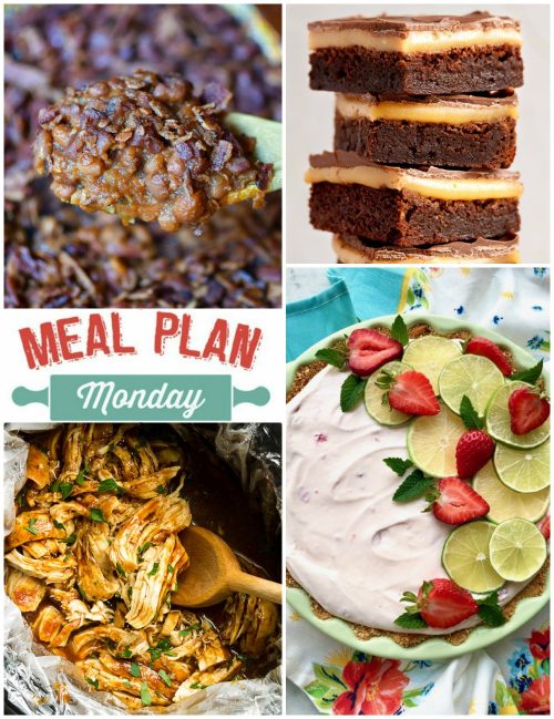 Meal Plan Monday collage of featured recipes