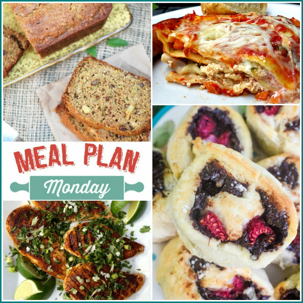 Meal Plan Monday featured recipe collage 