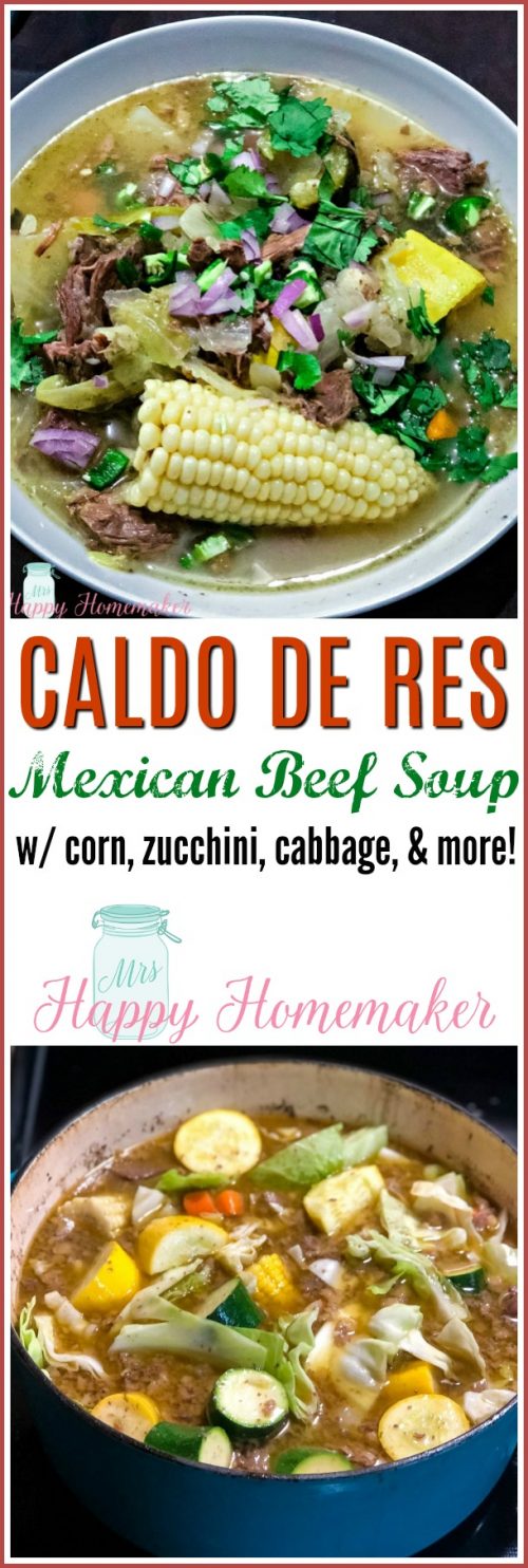 Caldo de Res - Mexican Beef Soup
