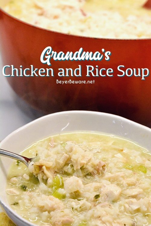 Grandma’s Chicken and Rice Soup