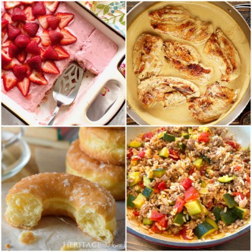 Meal plan monday featured recipe collage