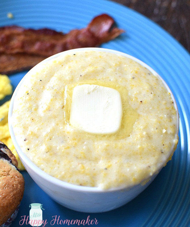Southern style creamy grits