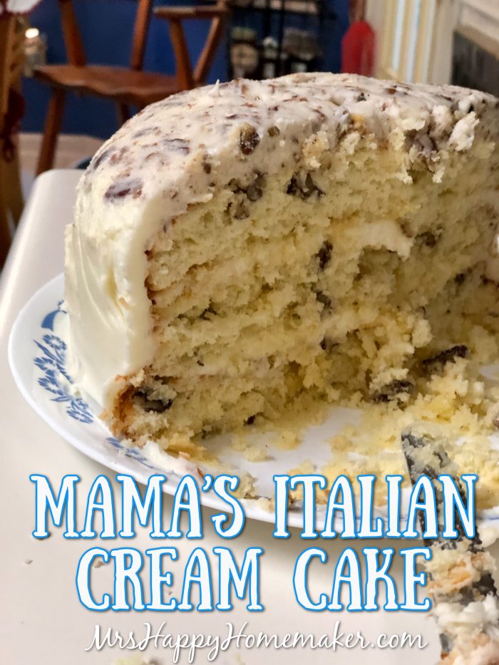 Italian Cream Cake  Taste of the South Magazine