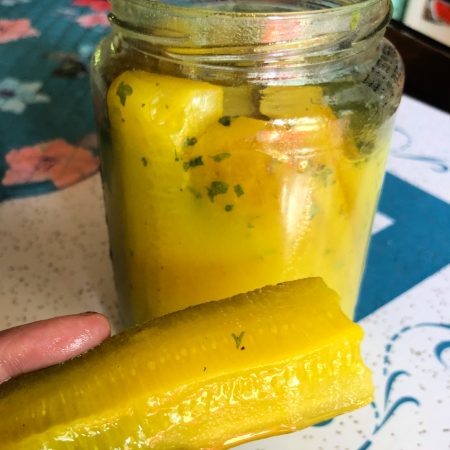 2 ingredient ranch pickles
