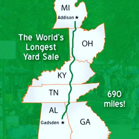 World’s longest yard sale