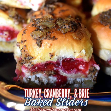 turkey cranberry brie baked sliders