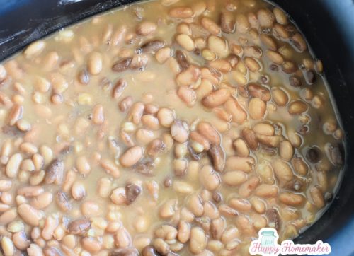 Slow cooker pinto beans in the crockpot