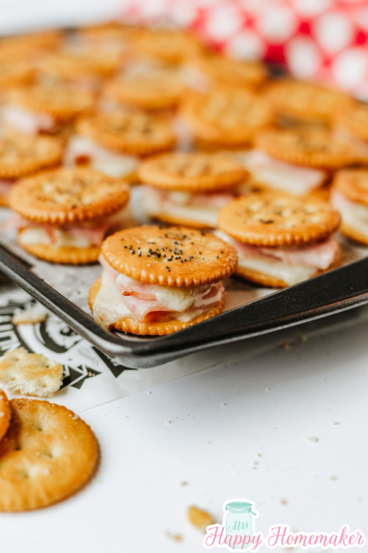 Ritz Cracker Party Sandwiches