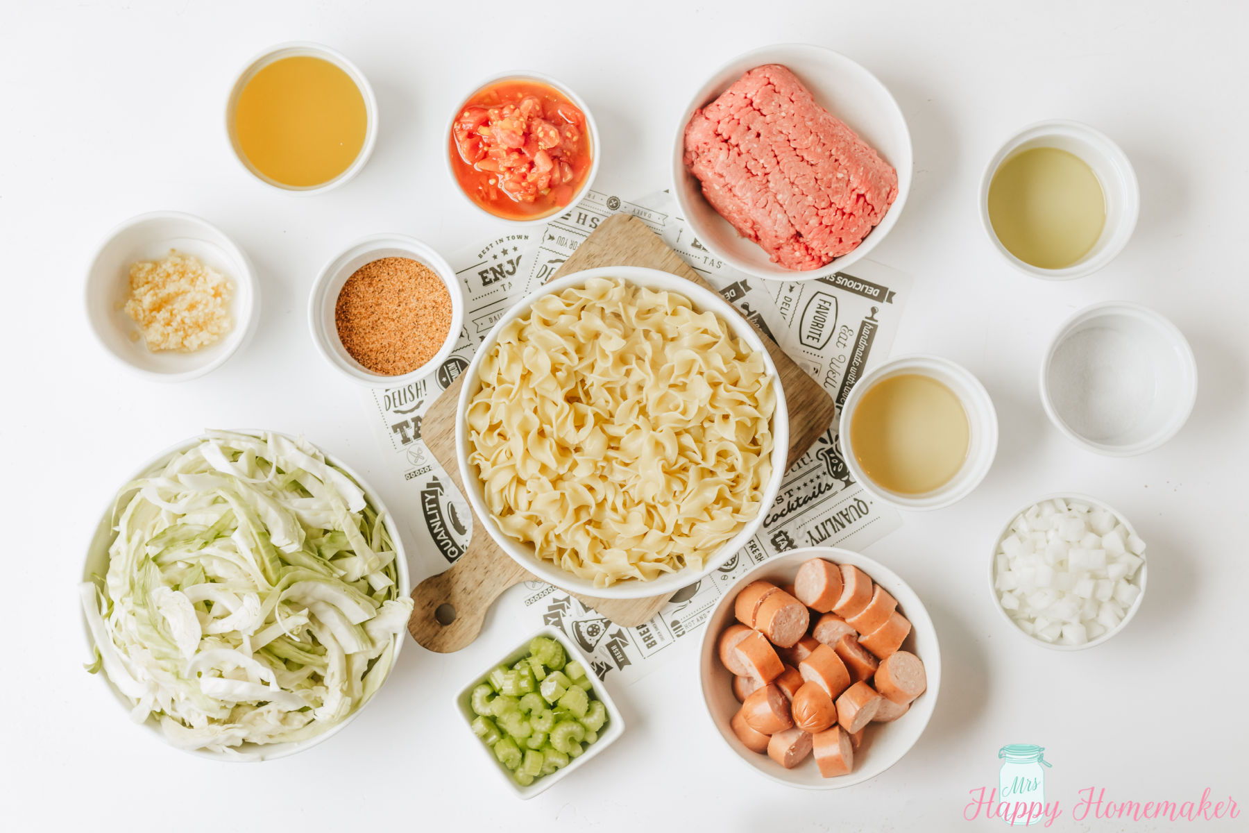 Dirty Viral Style Dirty Cabbage with Noodles ingredient photo