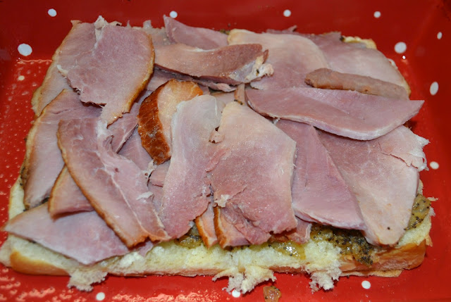 the ham for the ham and Swiss sliders