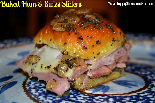 Baked Ham and Swiss Slider