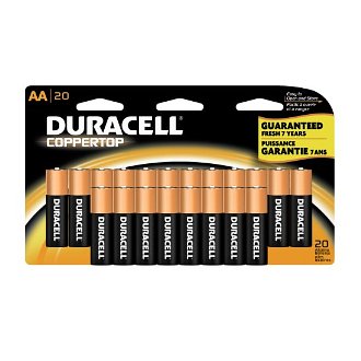Amazon duracell 20ct duracell aa or aaa as low as $7.94 shipped