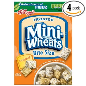four boxes of kellogg’s frosted mini wheats $7.74 shipped!